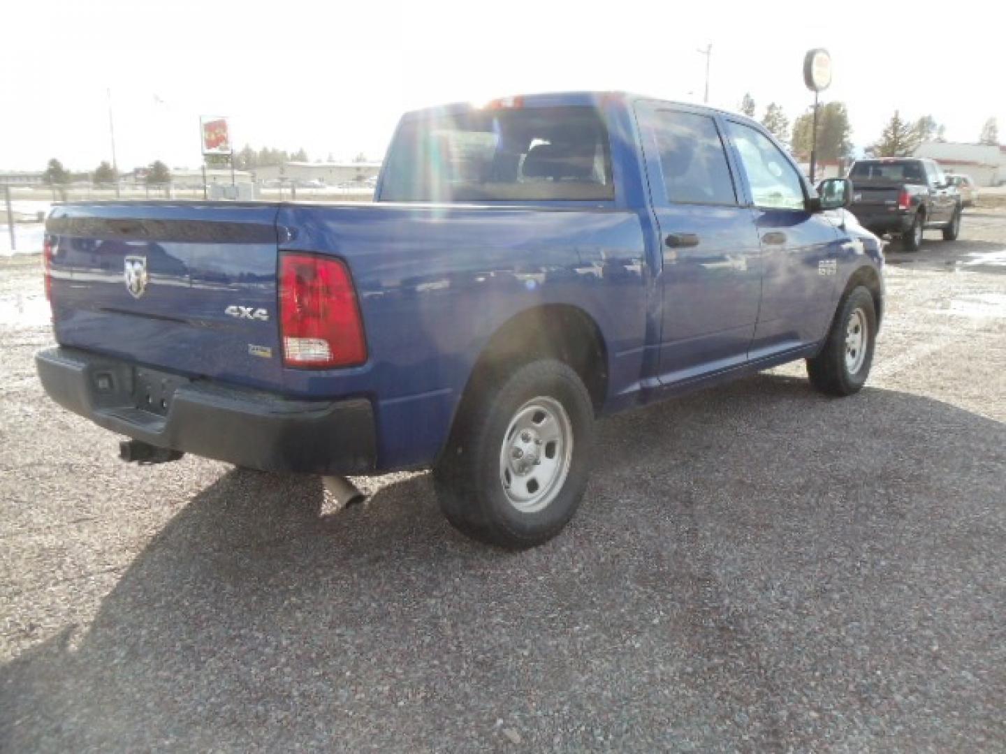 2016 Blue /Gray RAM 1500 Tradesman Crew Cab SWB 4WD (1C6RR7KG1GS) with an 3.6 L VVT 6 Cylinder engine, Automatic transmission, located at 5465 Highway 2 W., Columbia Falls, MT, 59912, (406) 892-4407, 48.352188, -114.240929 - Crew cab, short box, Automatic, Cruise, AC, Tilt wheel, Power windows door locks and mirrors, Towing. This truck was previously owned by the federal government so it has been well maintained and taken care of. The truck is clean inside and out with good tires and low actual miles. - Photo#8